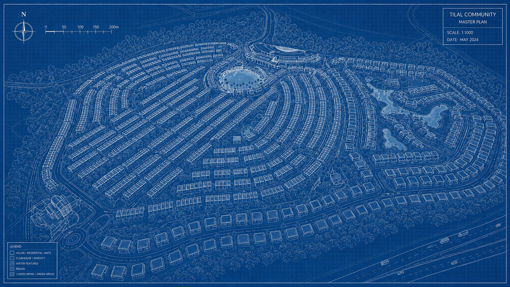 Tilal master plan blueprint